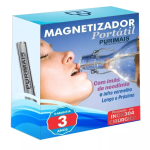 Magnetizador de água Purimais para Jarras e Squeeze