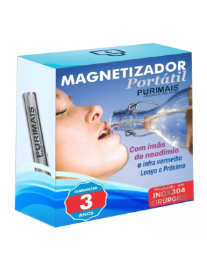 Magnetizador de água Purimais para Jarras e Squeeze