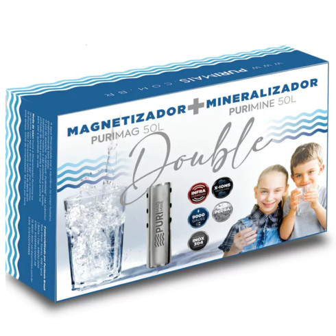 Power Double 50 Purimais 2 X 1 Magnetizador e Mineralizador