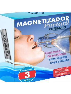 Magnetizador de água Purimais para Jarras e Squeeze